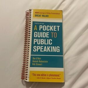 A pocket guide to public speaking